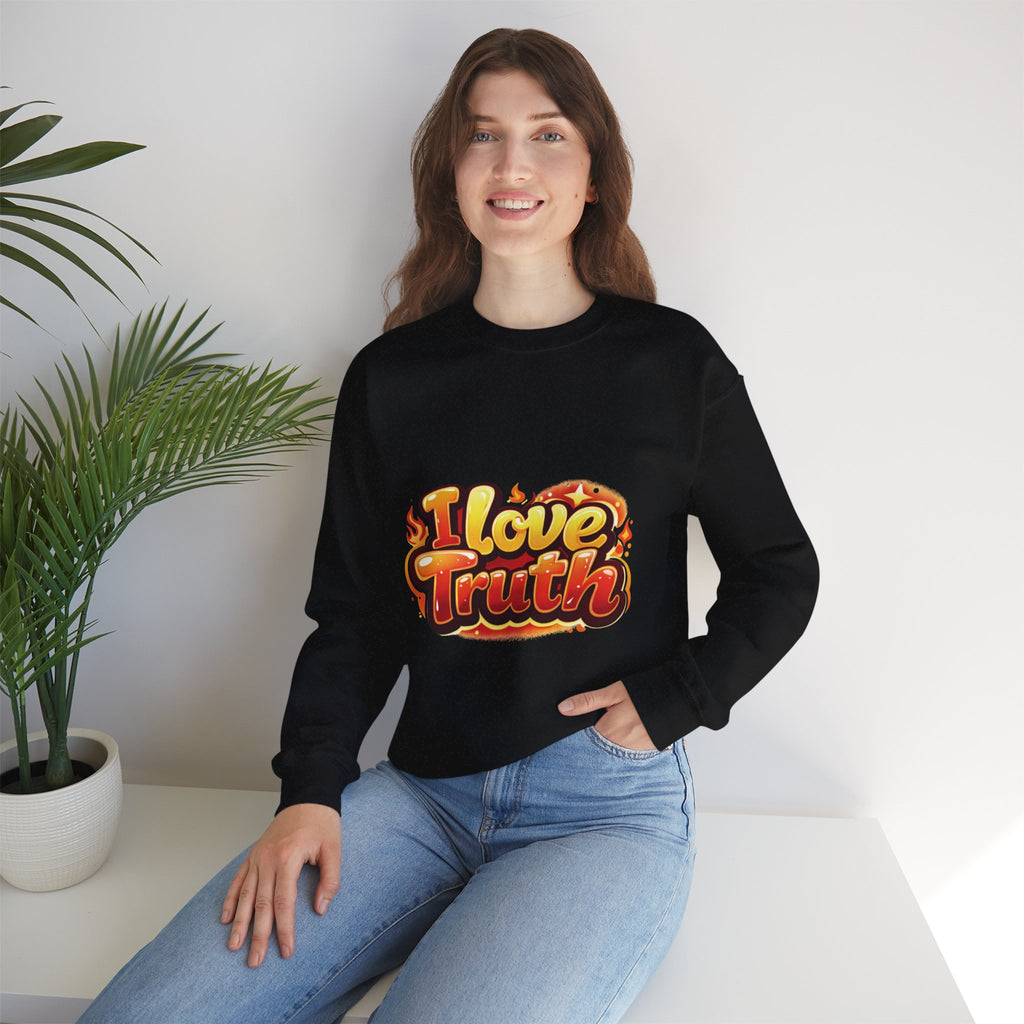 I love Truth Crewneck Sweatshirt