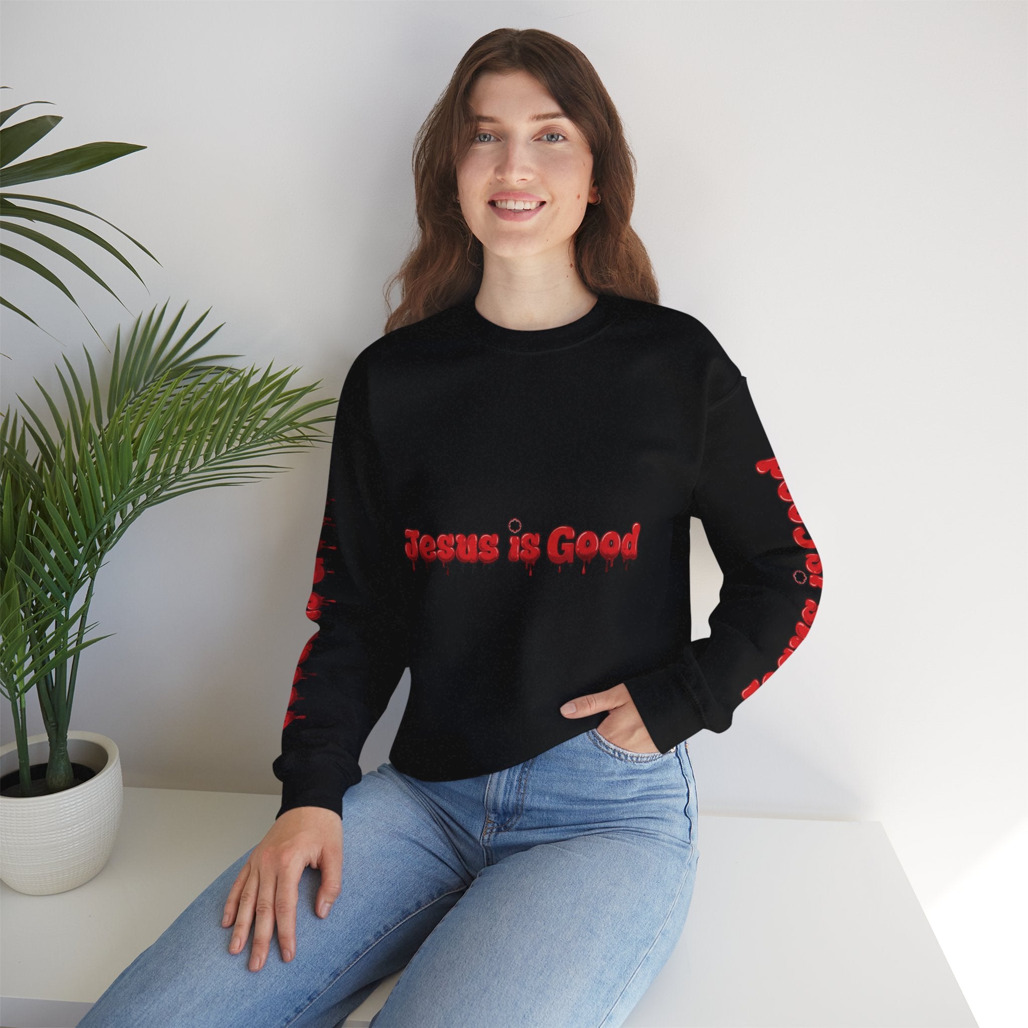 Jesus is Good Crewneck Sweatshirt